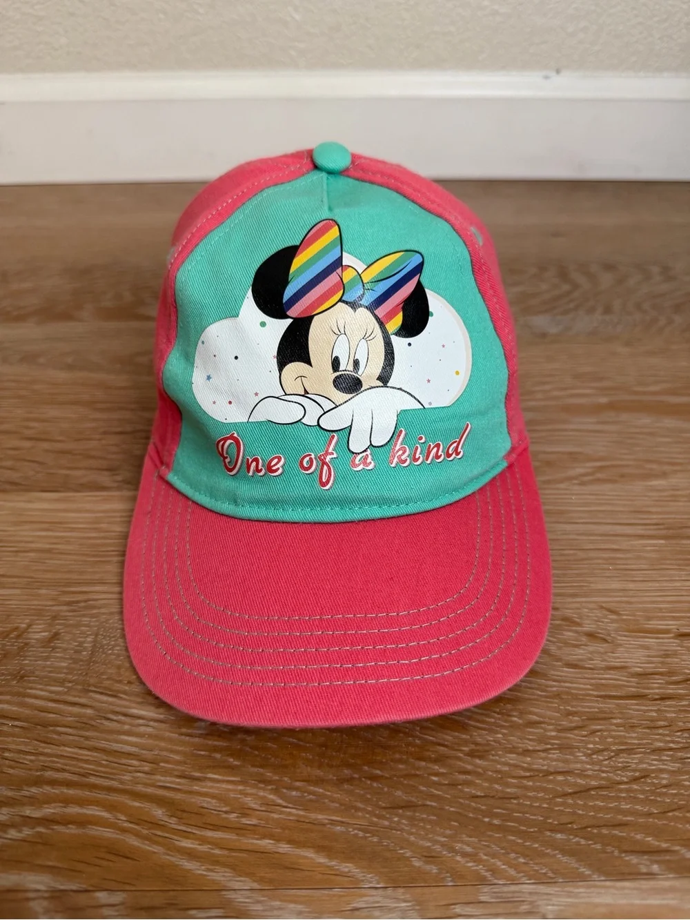 Disney BUNDLE (4) Minnie Mouse Toddler Baseball Cap Hat, Size 3T - 5T